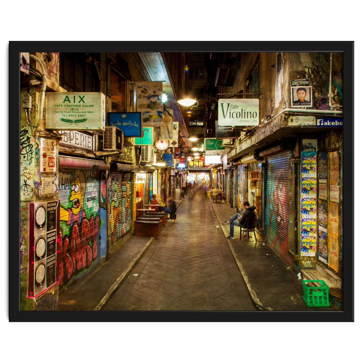 Centre Place After Dark