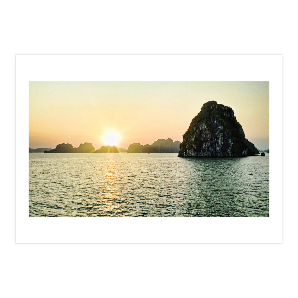 Sunset, Halong Bay (Print Only)