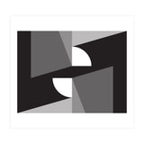 Geometric Shapes No. 11 - monochrome (Print Only) thumbnail