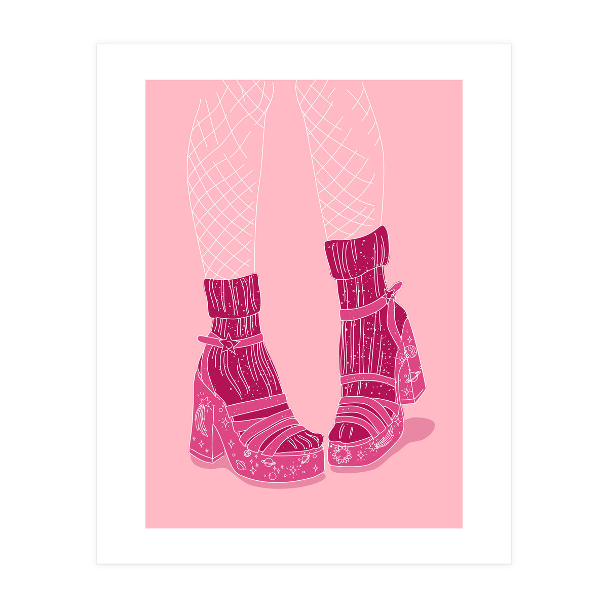 Heelsandsocks (Print Only)