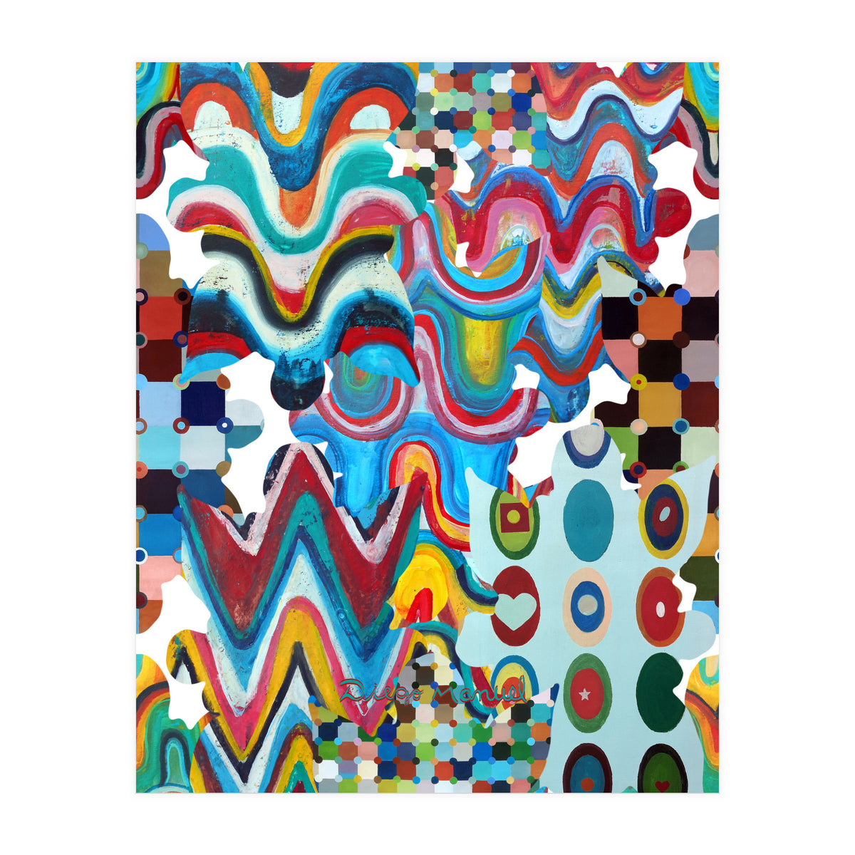 Pop Abstract 2023 Tapiz 74 (Print Only)