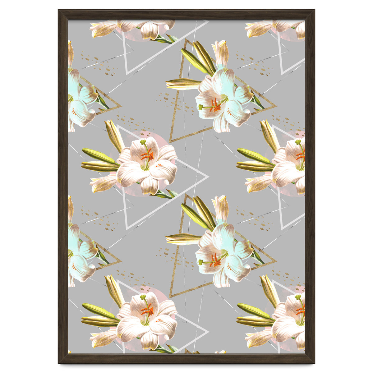 Botanical blooming with geometric 02