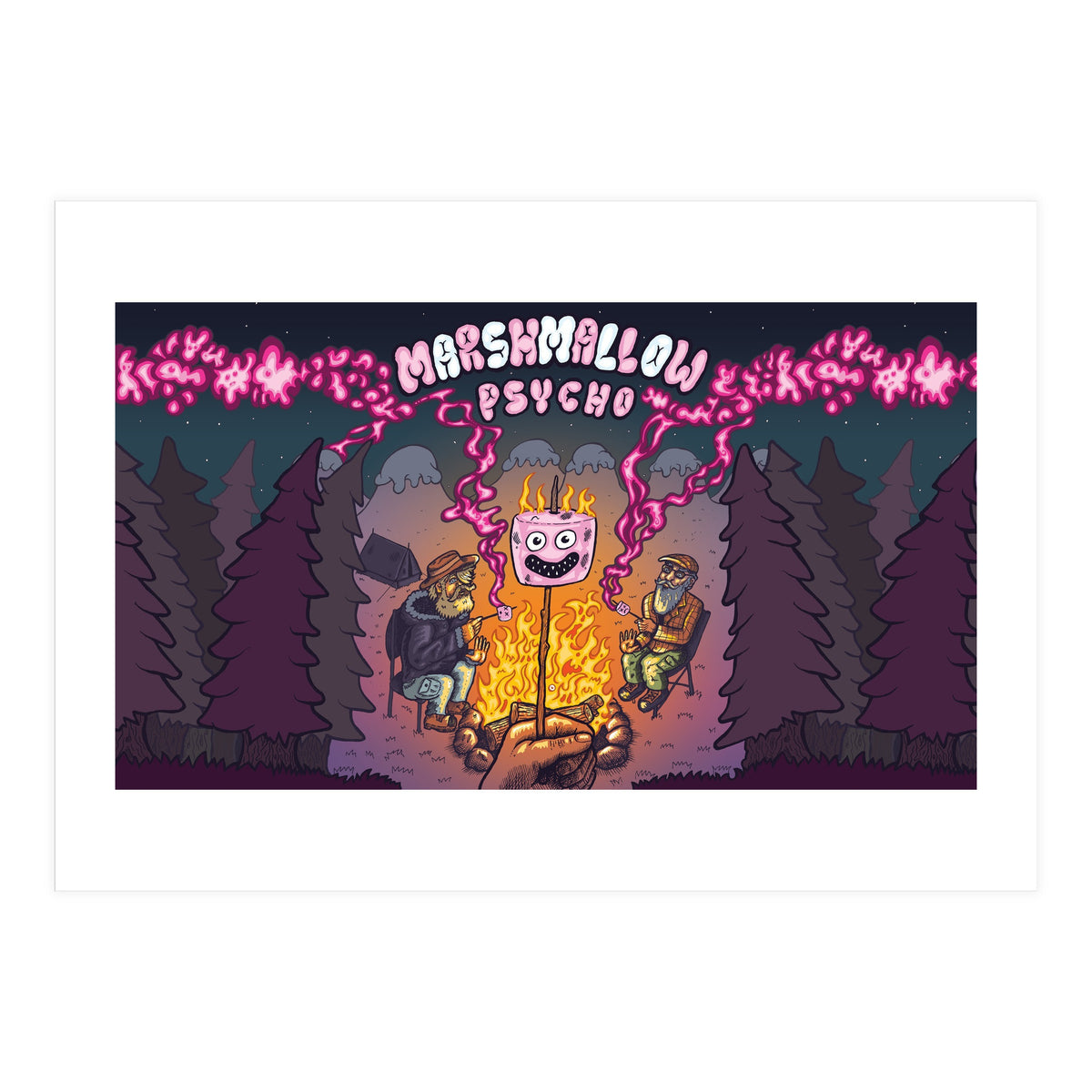 Marshmallow Psycho 12.3% ABV Bourbon Barrel Aged Marshmallow Stout (Print Only)