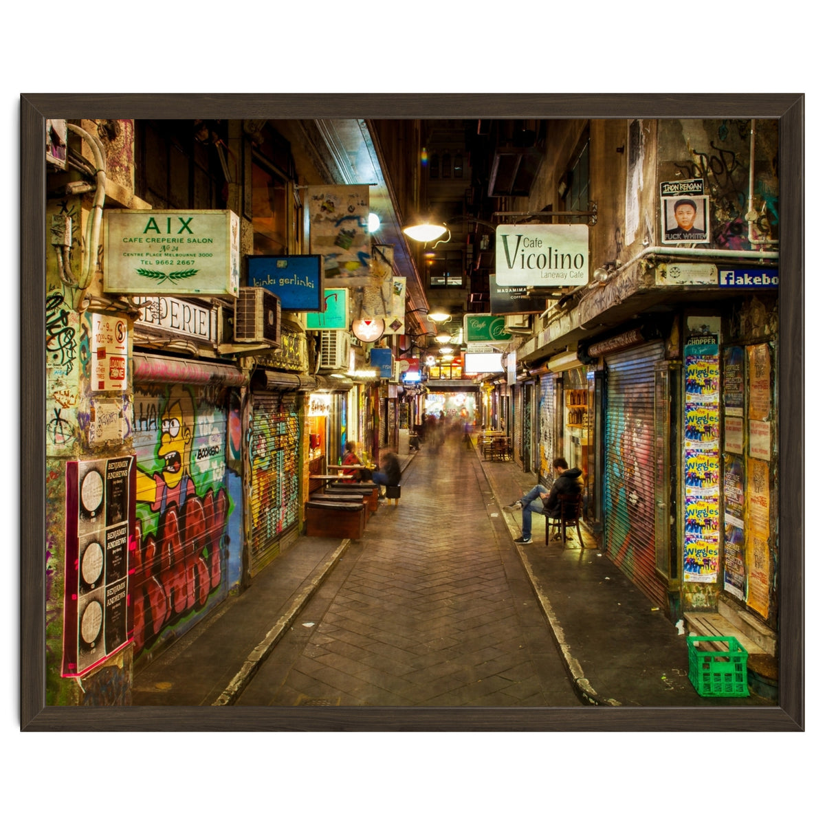 Centre Place After Dark