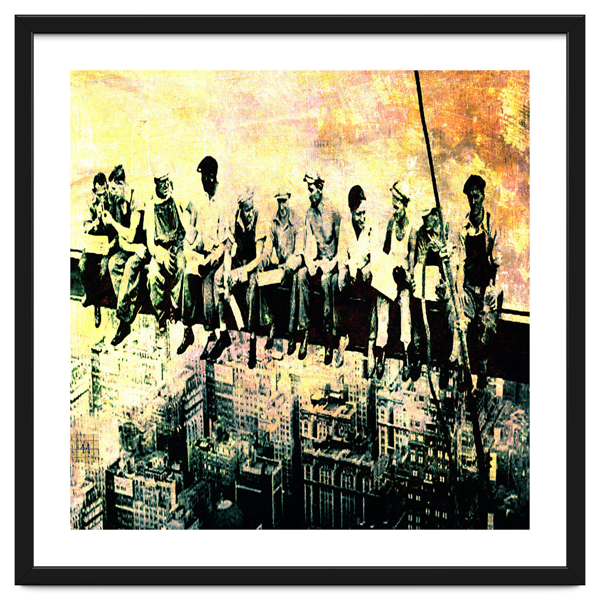 Rereading Lunch Atop A Skyscraper