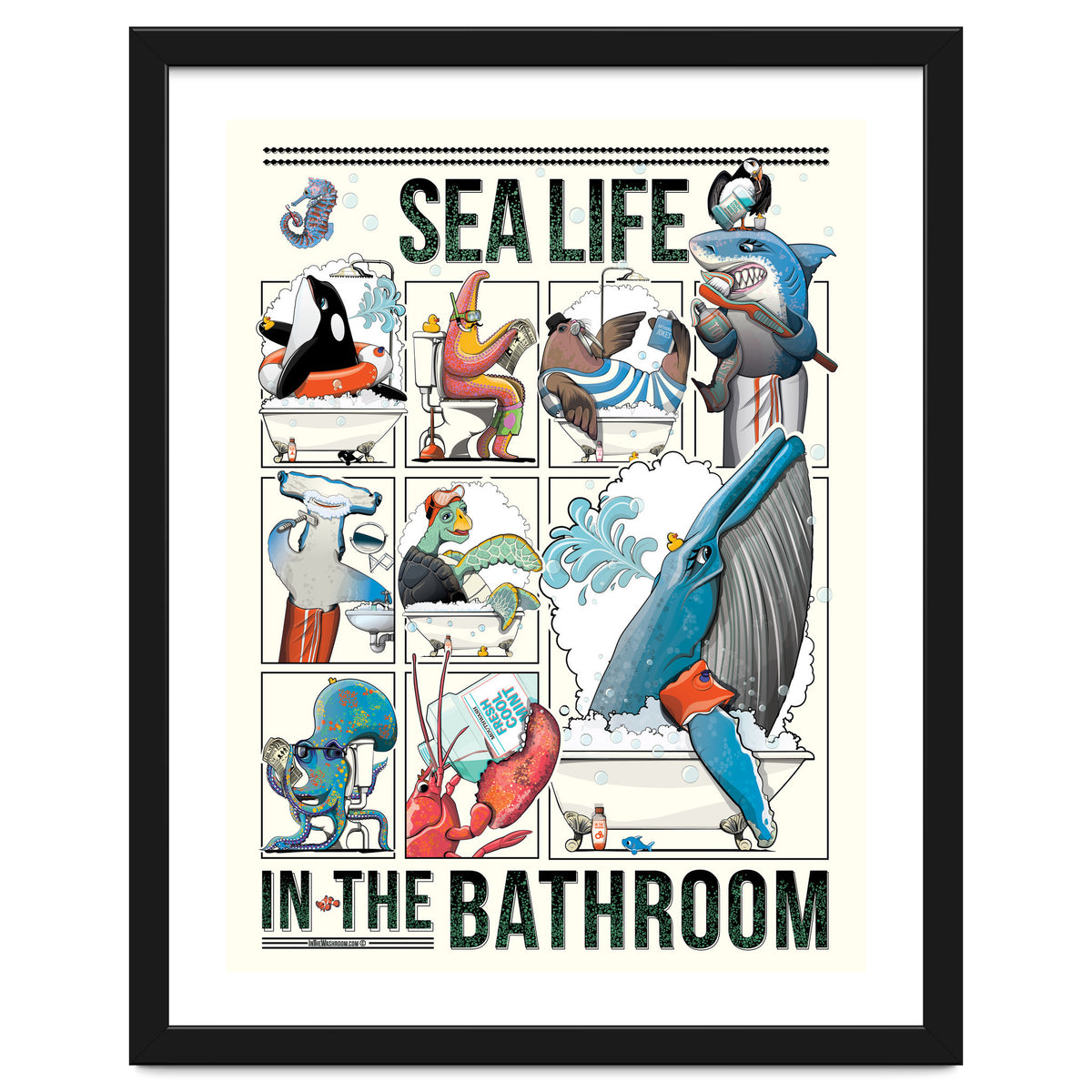 Sea Life in the Bathroom