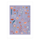 Flowers Of The Summer Purple (Print Only) thumbnail