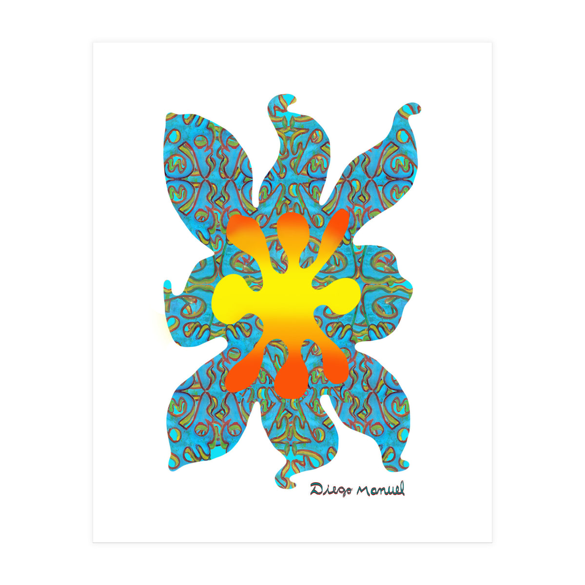 Fuego 61 Copia (Print Only)