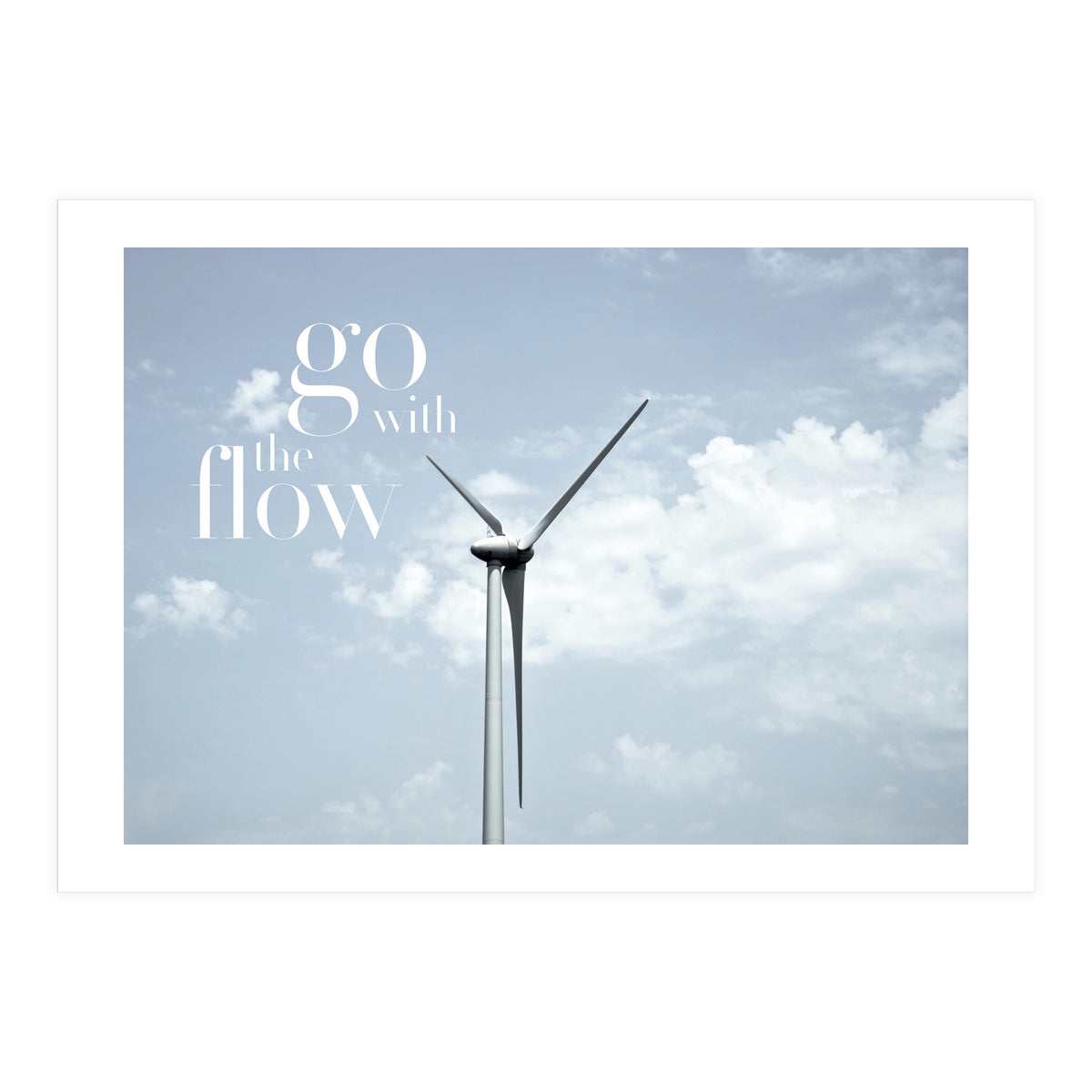 go with the flow (Print Only)