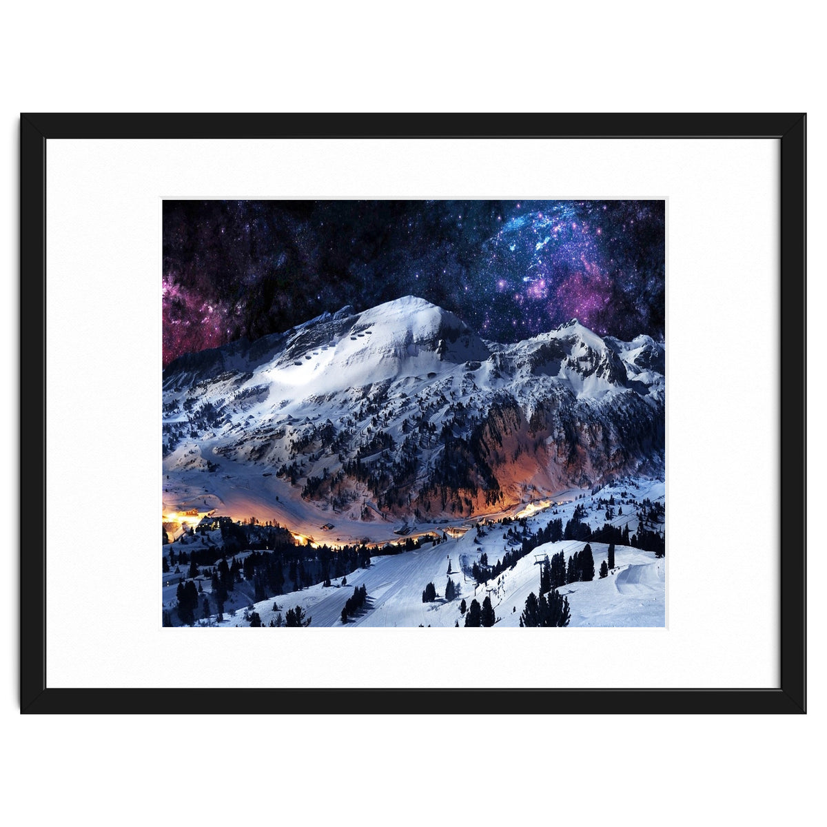 Mountain CALM IN space view