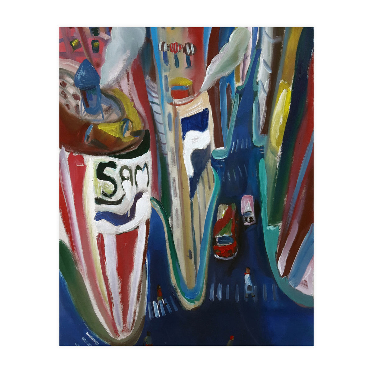 Esquina De Buenos Aires (Print Only)