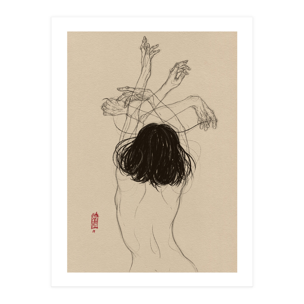 Dancing Alone, Together With You (Print Only)