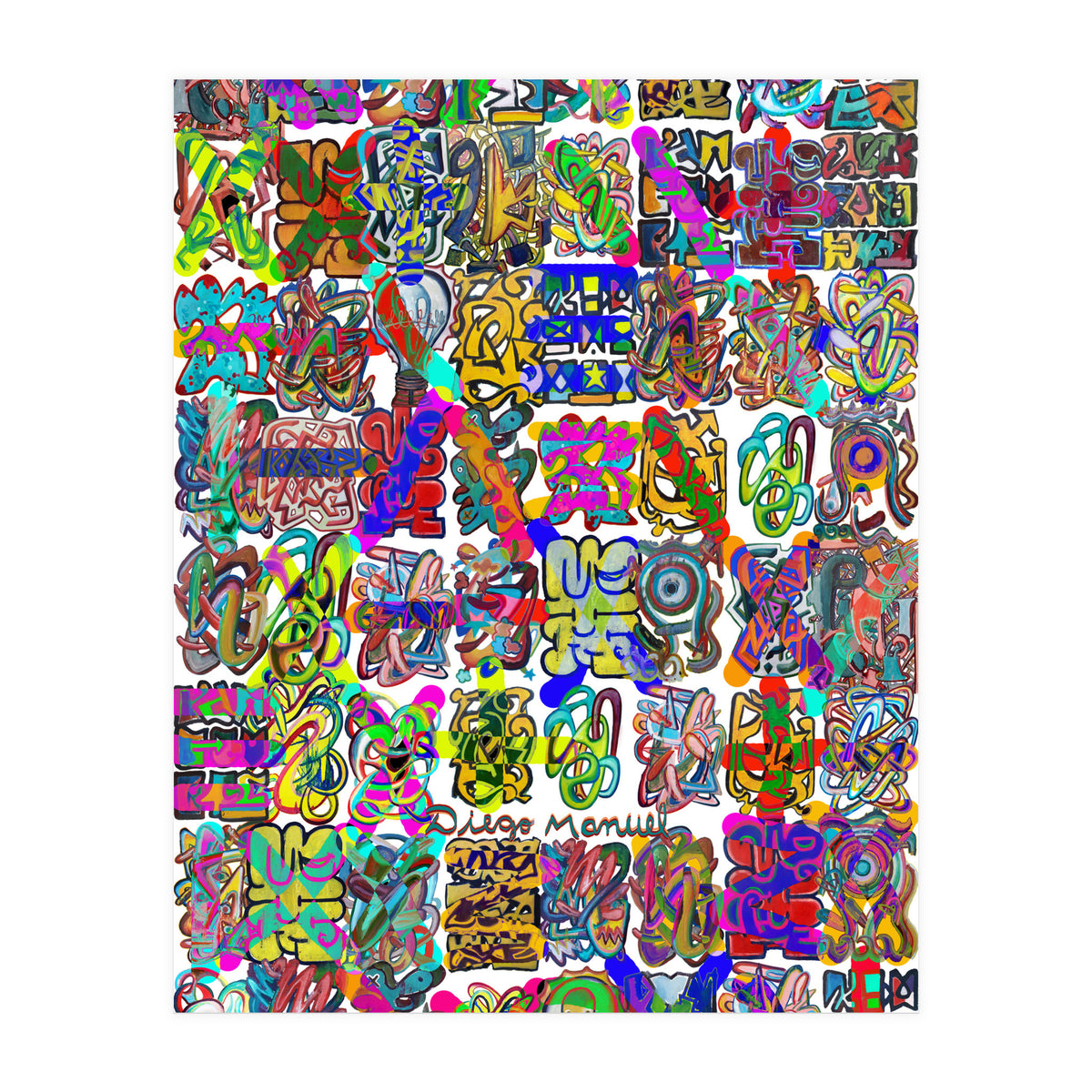 Graffitis B (Print Only)