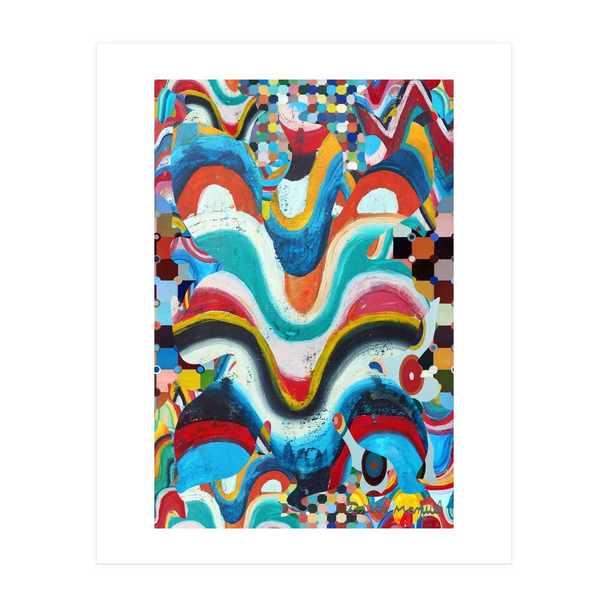 Pop Abstract 2023 Tapiz 78 (Print Only)