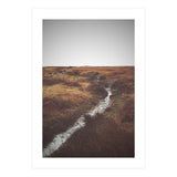 Bleak winter landscape of Saddleworth Moor  (Print Only) thumbnail