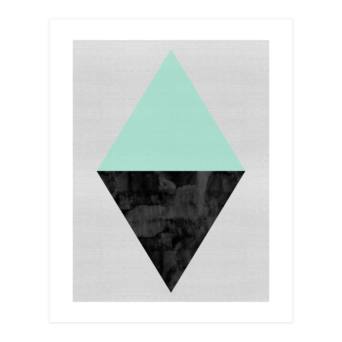 Geometric Watercolor III (Print Only)