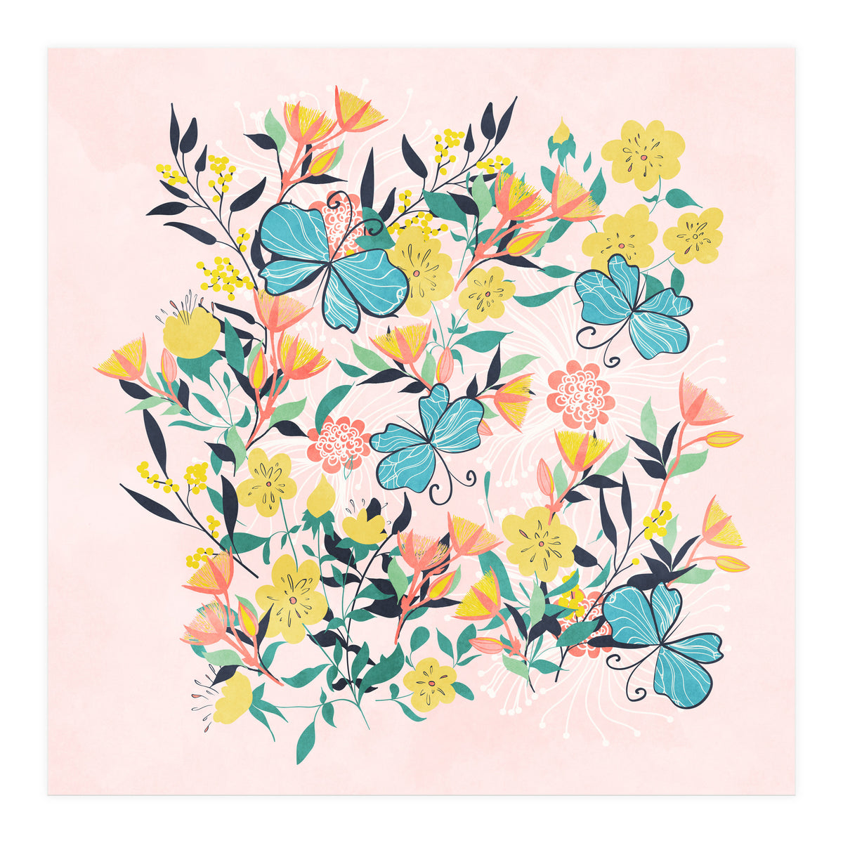 Australian Floral Summer (Print Only)