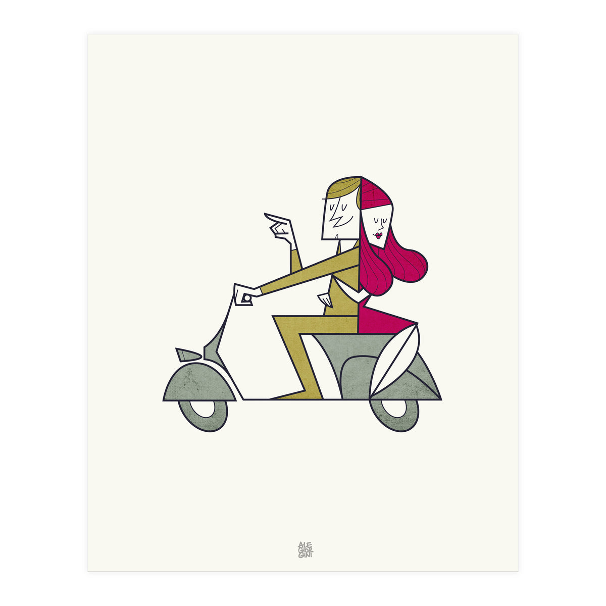 Lovers Hug (Print Only)