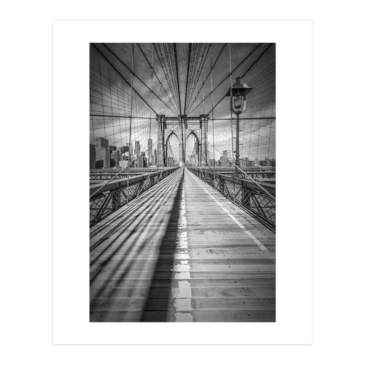 NEW YORK CITY Brooklyn Bridge (Print Only)