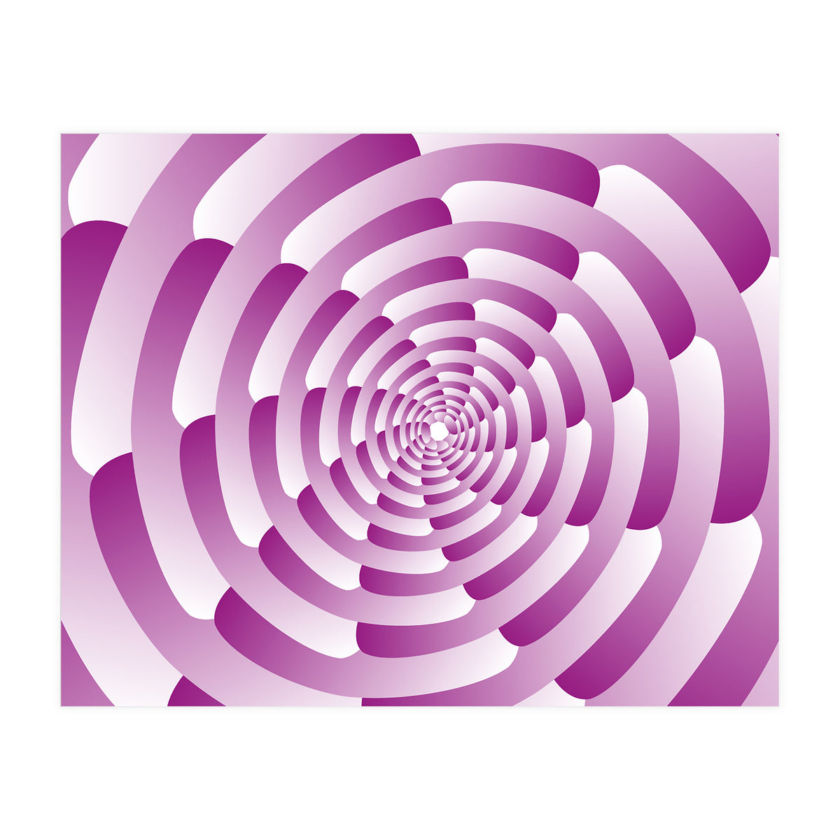 Abstract Pink Spiral (Print Only)