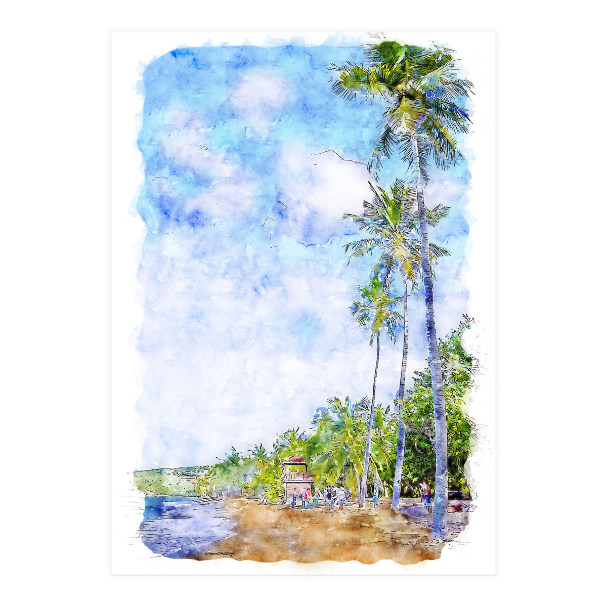 Caribbean Coast (Print Only)