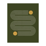 Mid-Century Modern No.25 - Woodblock Print (Print Only) thumbnail