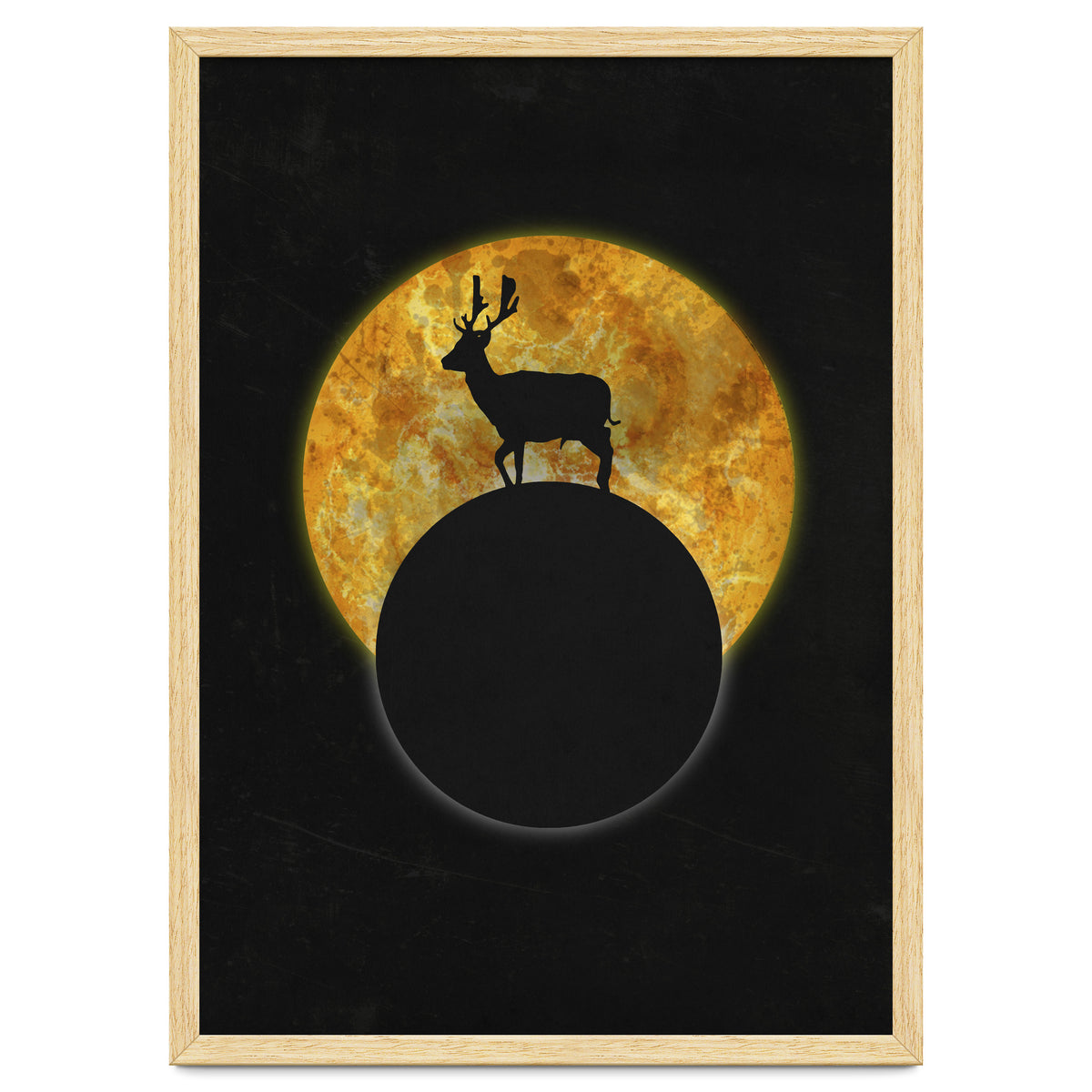 Deer On The Moon