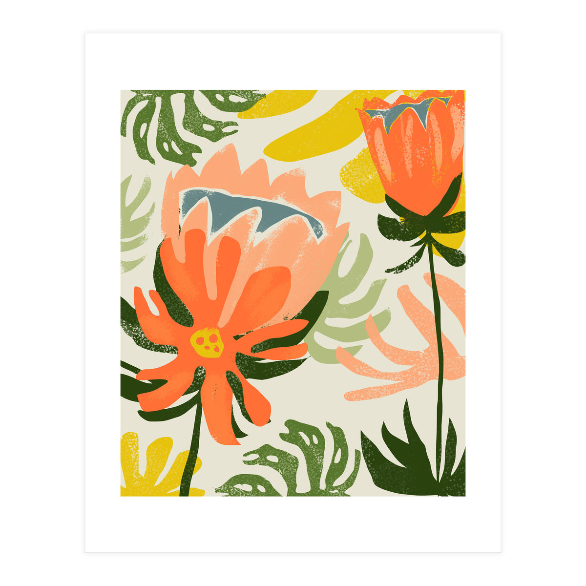 May The Flowers Remind Us Why The Rain Was So Necessary (Print Only)