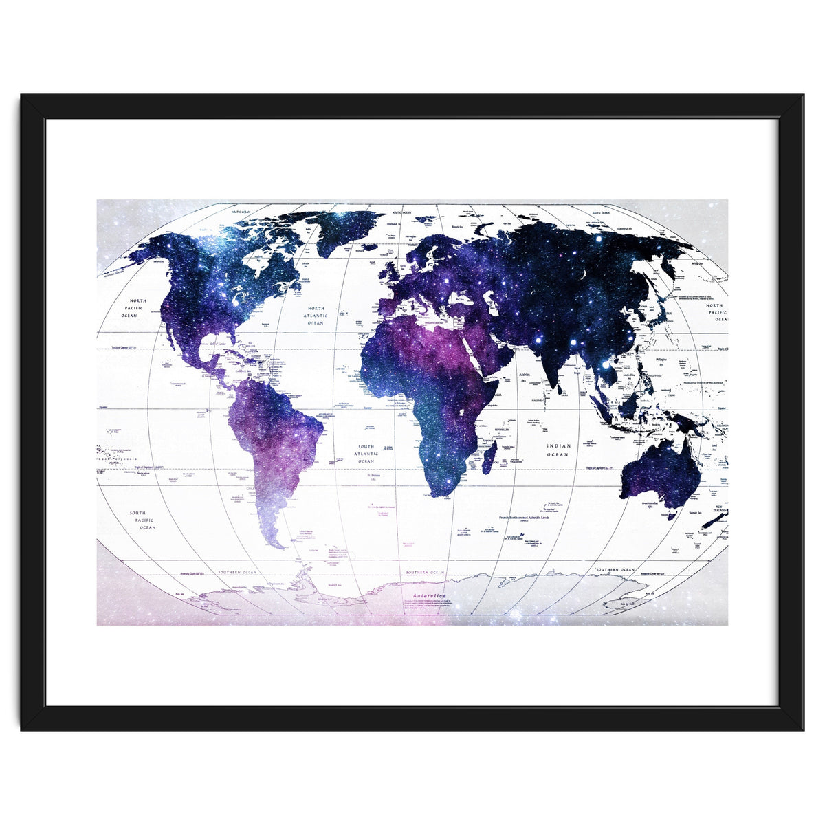 ALLOVER THE WORLD-Galaxy map