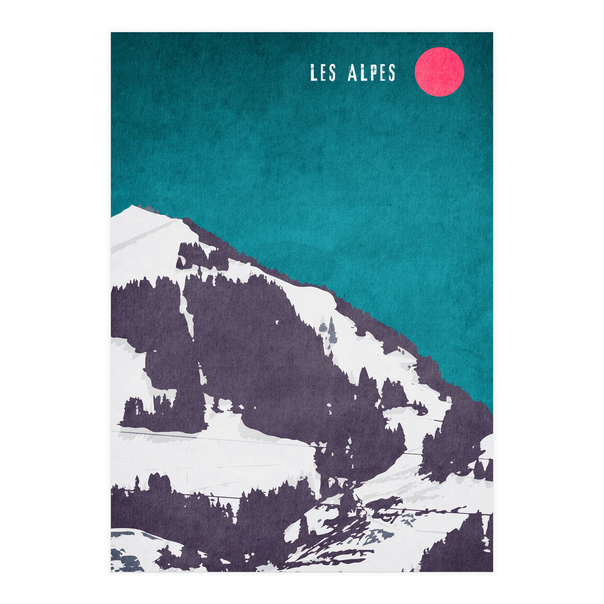 Les Alpes (Print Only)