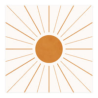 SUN IN LINES (Print Only)