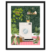 Boho Laundry Room