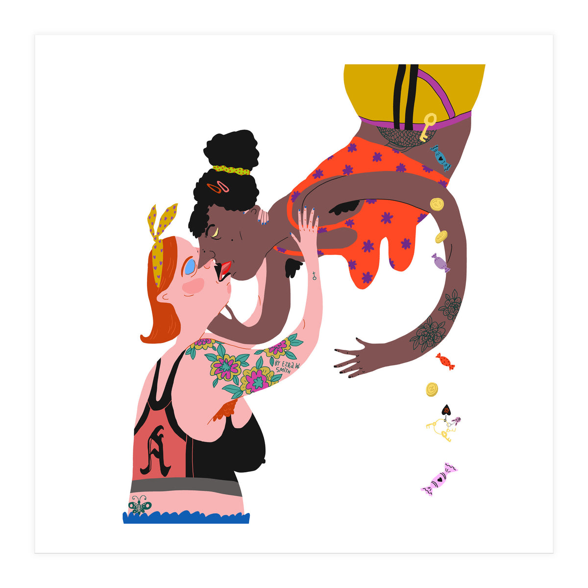 Hello Kiss (Print Only)