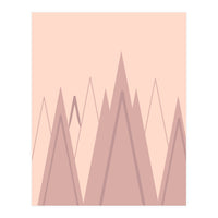 Pink mountains  (Print Only)