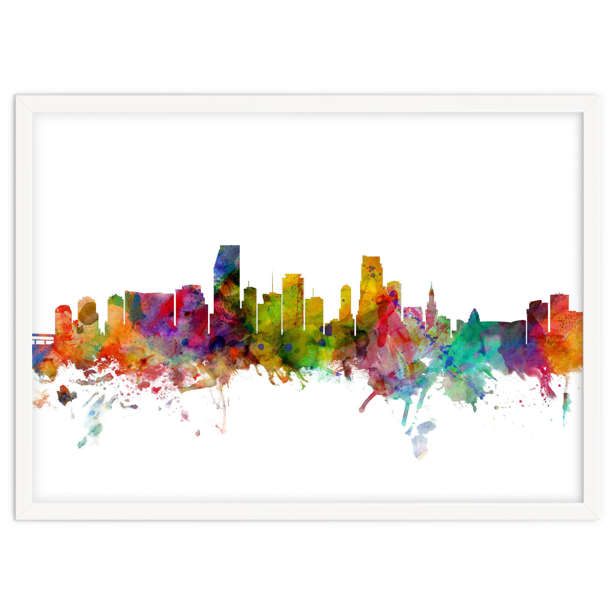 Miami Florida Skyline