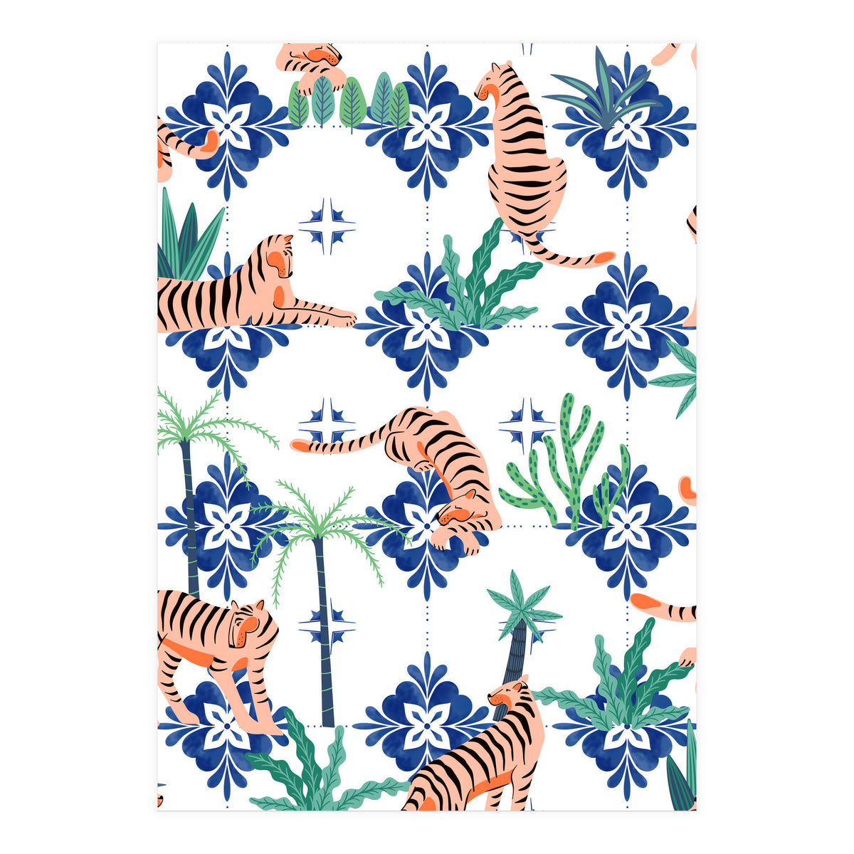 Tigers In Morocco (Print Only)