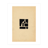 Minimalist black shapes (Print Only) thumbnail