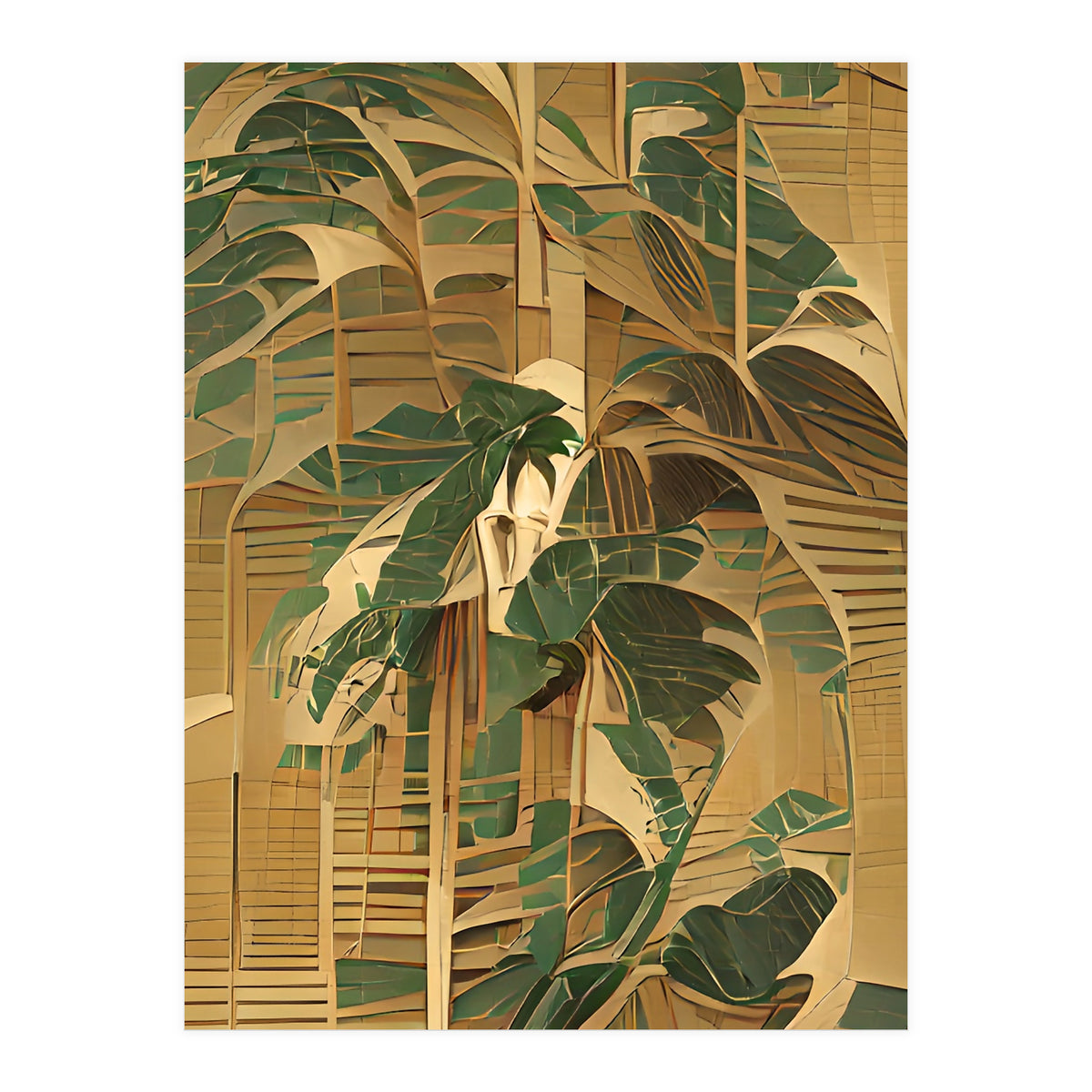 GROOVY-TROPICAL-1 (Print Only)