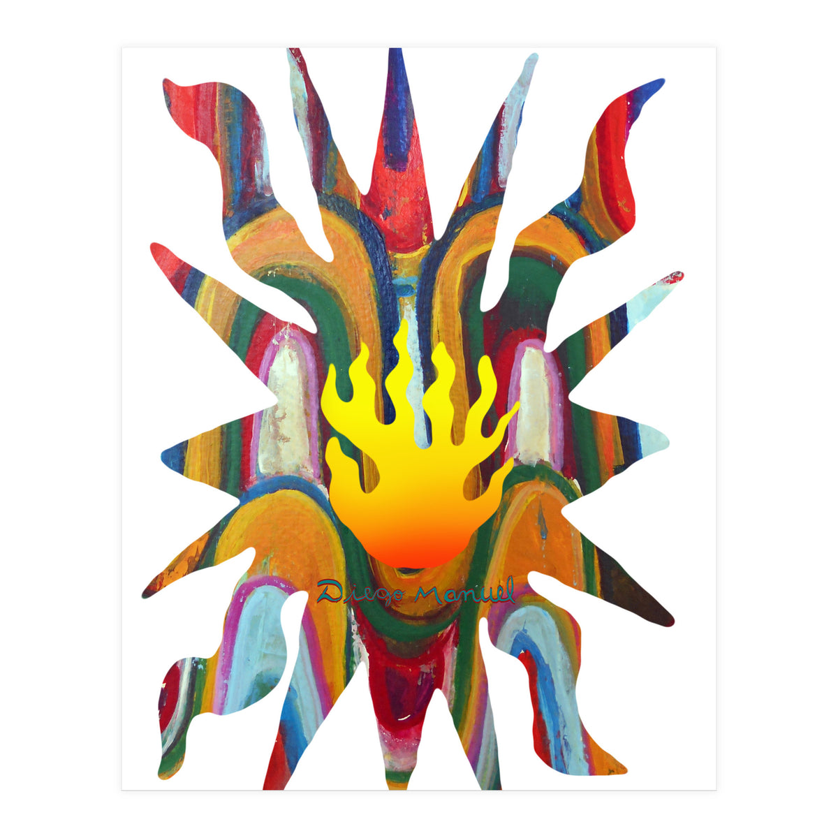 Fuego 33 Copia (Print Only)