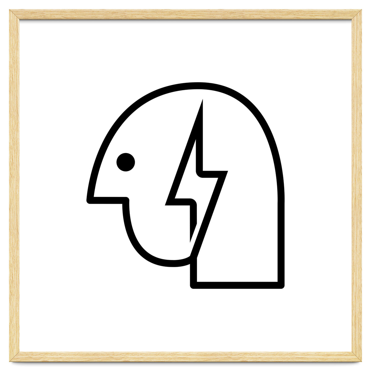 Head Lightning_White