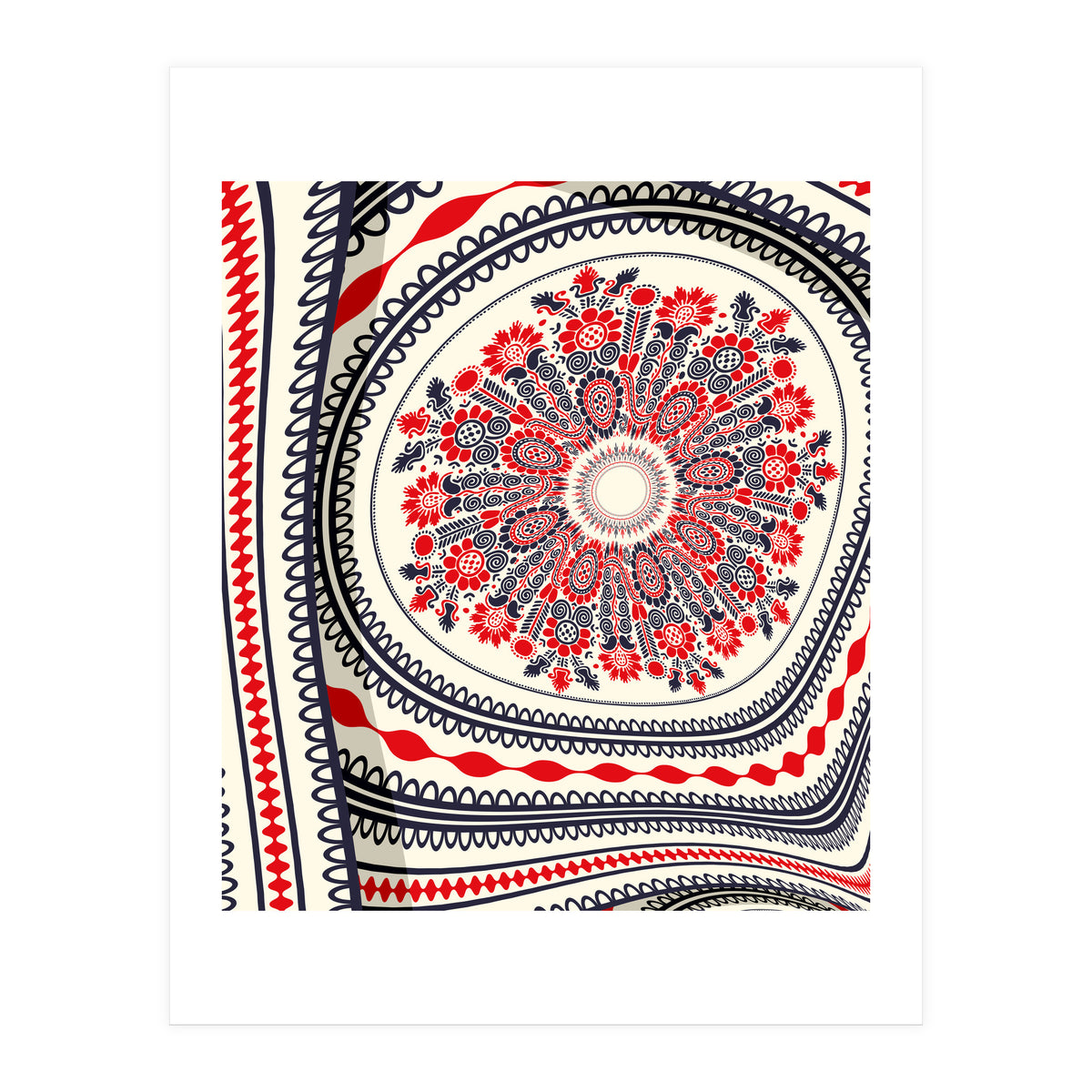 Romanian embroidery background 9 (Print Only)