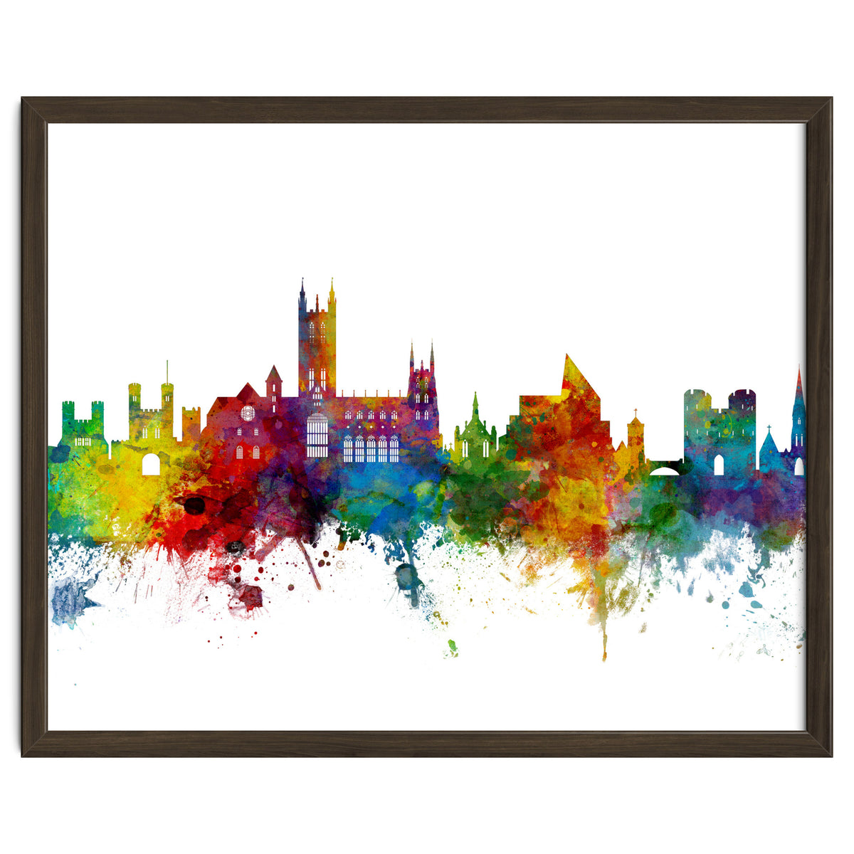 Canterbury England Skyline