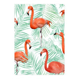 Flamingo And Mint Palm (Print Only) thumbnail
