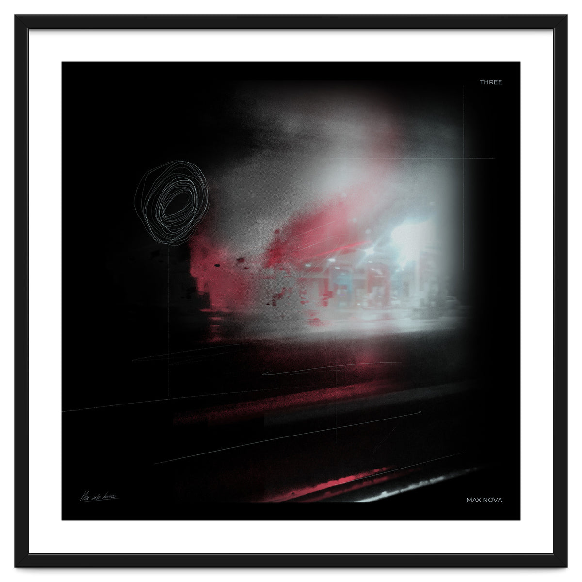 Her trip home. Three