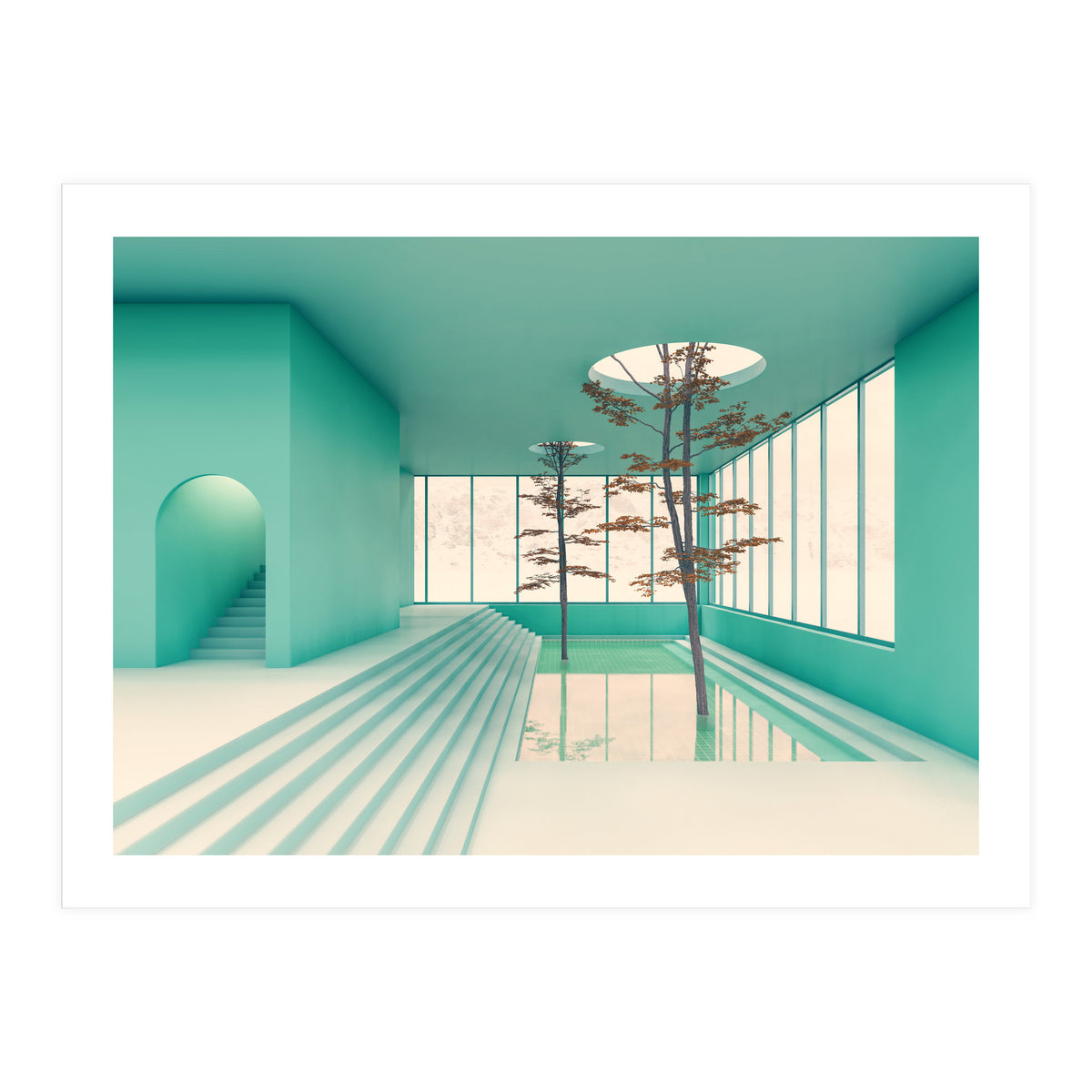 MINT POOL (Print Only)