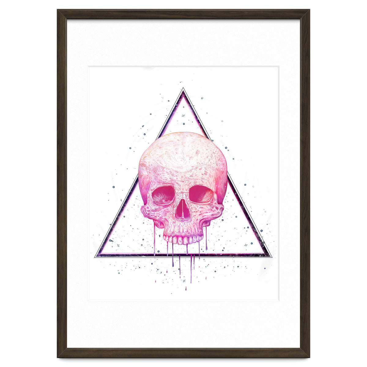 Skull In Triangle
