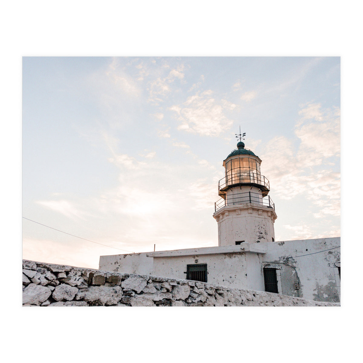 Armenistis Lighthouse Mykonos (Print Only)