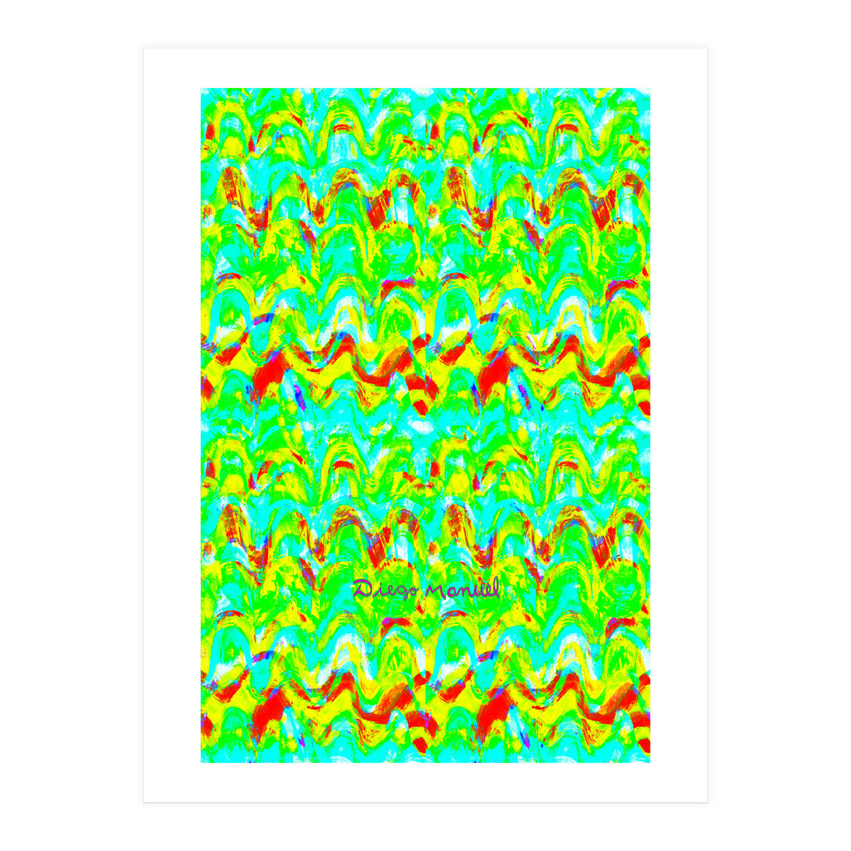 Pop Abstract A 77 (Print Only)