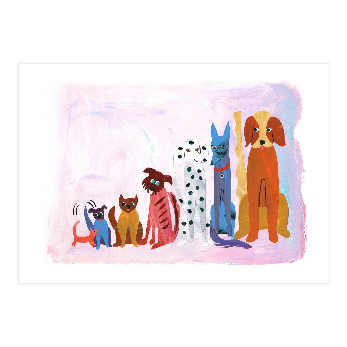 Dog Lineup (Print Only)