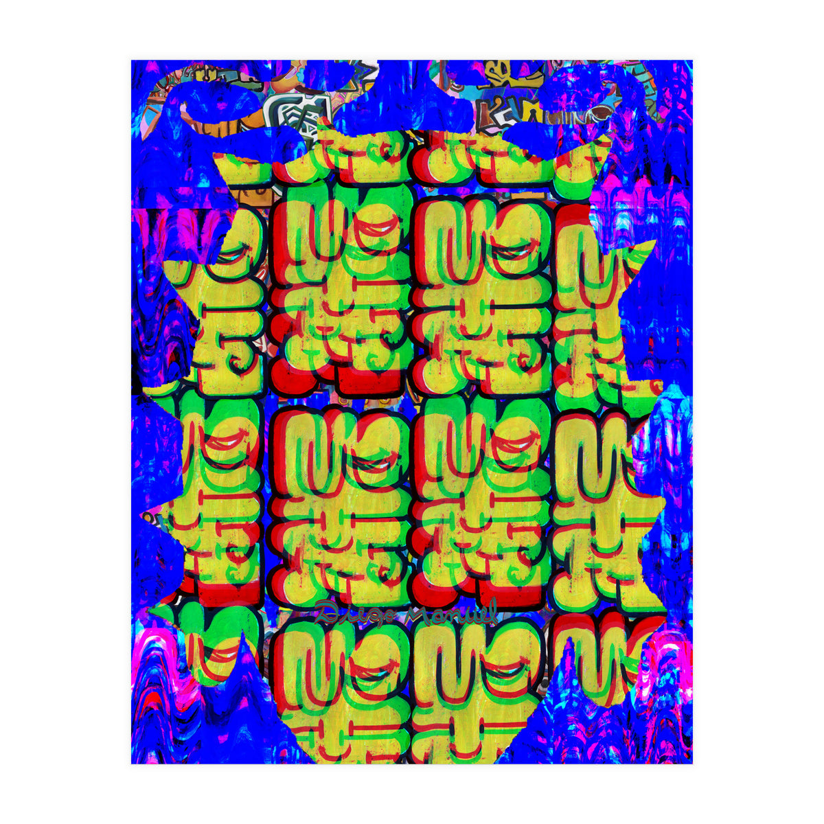 Graffiti Digital 12 (Print Only)